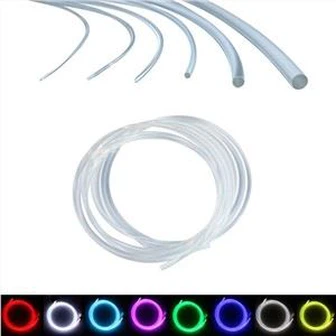 Fibra de resplendor lateral
